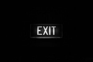 exit